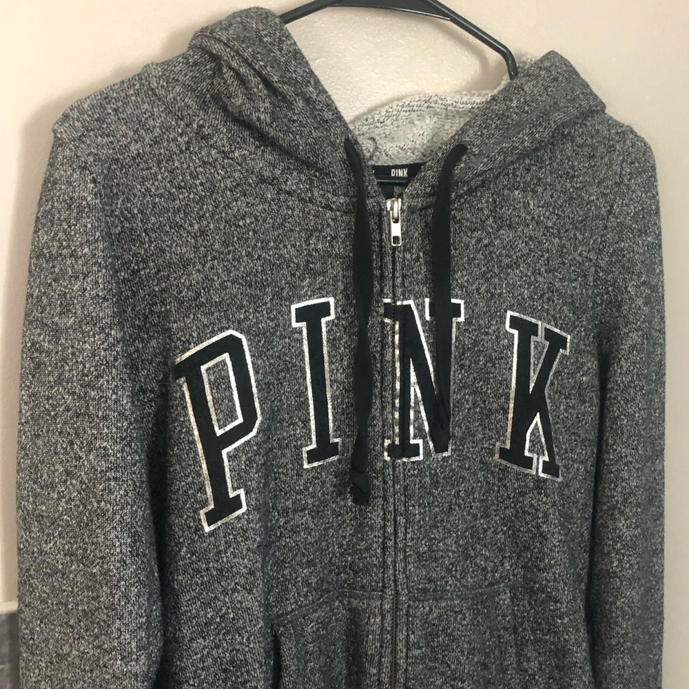 Victoria’s Secret PINK zip up hoodie Sz. Small